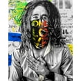 thumbnail image 4 of P Muir 20x24 White Modern Wood Framed Wall Art Titled - One Love, 4 of 6