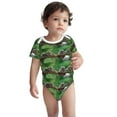 thumbnail image 3 of Balery Australian White Tree Frog Sitting on Branch Pattern Baby Climbing Clothes Infant Bodysuit Cute Infant Bodysuit Baby Romper-6 Months, 3 of 7