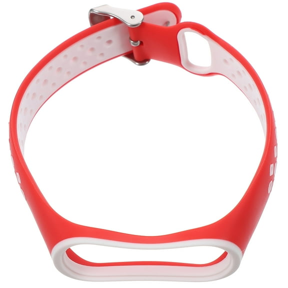 SOPOTUTU Replacement Watch Bands Compatible with Mi Band 3 and 4, 1 Set of 2 Silicone Straps