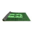 thumbnail image 2 of Ahgly Company Indoor Square Persian Emerald Green Traditional Area Rugs, 3' Square, 2 of 4