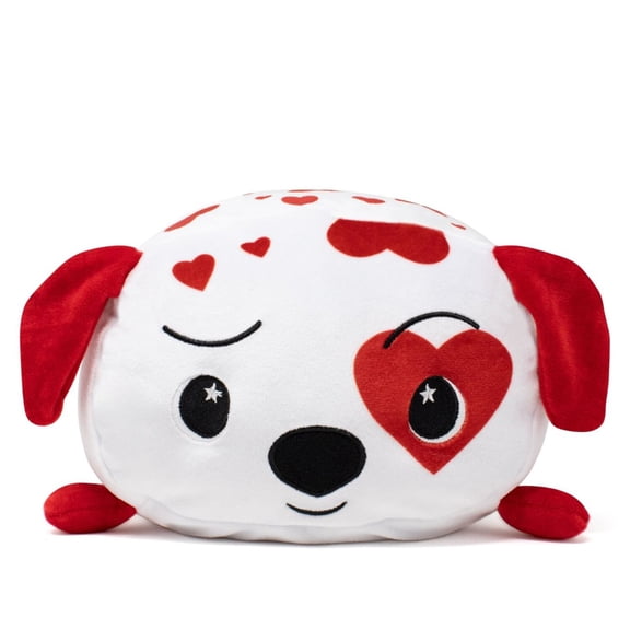 Moosh-Moosh Official 8-inch Ed the Dalmatian Valentine's Day - Kid's Ultra Soft Stuffed Plush Toy