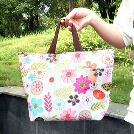 Reusable Travel Picnic Camping Tote Oxford Bag Insulated Thermal Carry Bag Lunch Package