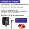thumbnail image 7 of XXSZHY 9.5V AC/DC Adapter for Casio Power Supply Charger for Casio Piano Keyboard - Only Compatible for Listed Models (8.2 Ft Long Cord), 7 of 7