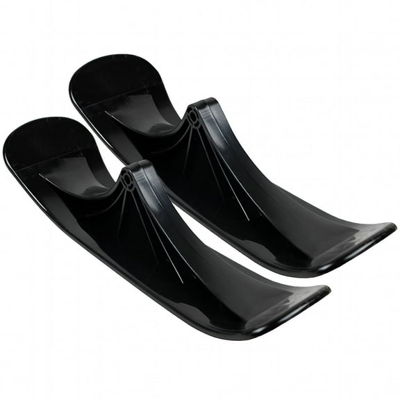 BESTSKY Snow Sled 1 Pair of Snow Scooter Ski Sled Outdoor Skateboard Snow Scooter Sled Ski Attachment for Kids