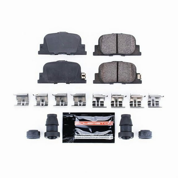 Power Stop Rear Z23 Evolution Carbon-Fiber Ceramic Brake Pads Z23-835