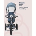 thumbnail image 2 of Triciclo Asiento 360 Niños 3 a 6 años Dark Blue, 2 of 7