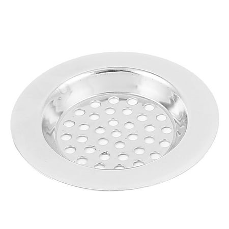 Bathroom Kitchen Round Stainless Steel Sink Strainer Drainer Filter ...