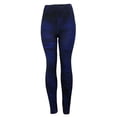 thumbnail image 1 of Leggings vaqueros de imitación para mujer, pantalones de cintura alta, mallas ajustadas para Fitness, mallas ajustadas de mezclilla para fiesta, Prendas para la parte inferior del cuerpo Azul oscuro Minnieouse  AP019353-05, 1 of 6