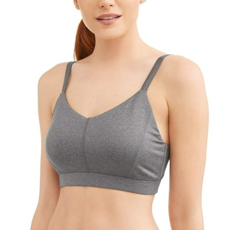 Womens Core Active Lattice Back Cami Sports Bra with Retractable Straps