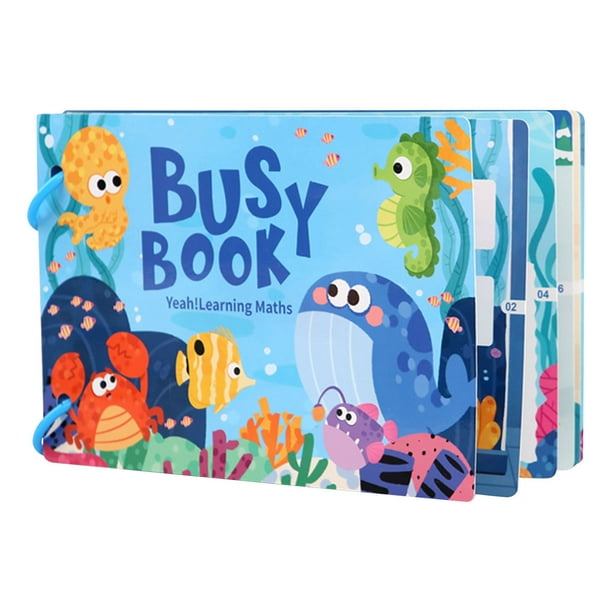 Juguetes De Libros Para Niños Pequeños Actividades De Aprendizaje Preescolar Libros Educativos Para Niños A Partir De 3 Años Juguetes Sensoriales Para Niños Pequeños Cumpleaños Navidad Viajes Para