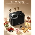 thumbnail image 2 of Inoviva 4-in-1 Ice Cream Maker, 1.06QT Capacity, No Pre-Freezing, Digital Display with 4 Preset Functions for Gelato, Frozen Yogurt & Sorbet, 2 of 10