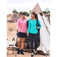 thumbnail image 5 of Weardear Long Sleeve Workout Tops for Women Crewneck Yoga Shirts Lightweight Athletic Gym Running Sport Casual T-Shirt, 5 of 6