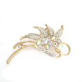 thumbnail image 3 of Broche de cristal Hugo Broche de oro cristalina, 3 of 8