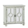 thumbnail image 2 of OakvillePark Newhalem Wood Storage Accent Cabinet, White, 2 of 6