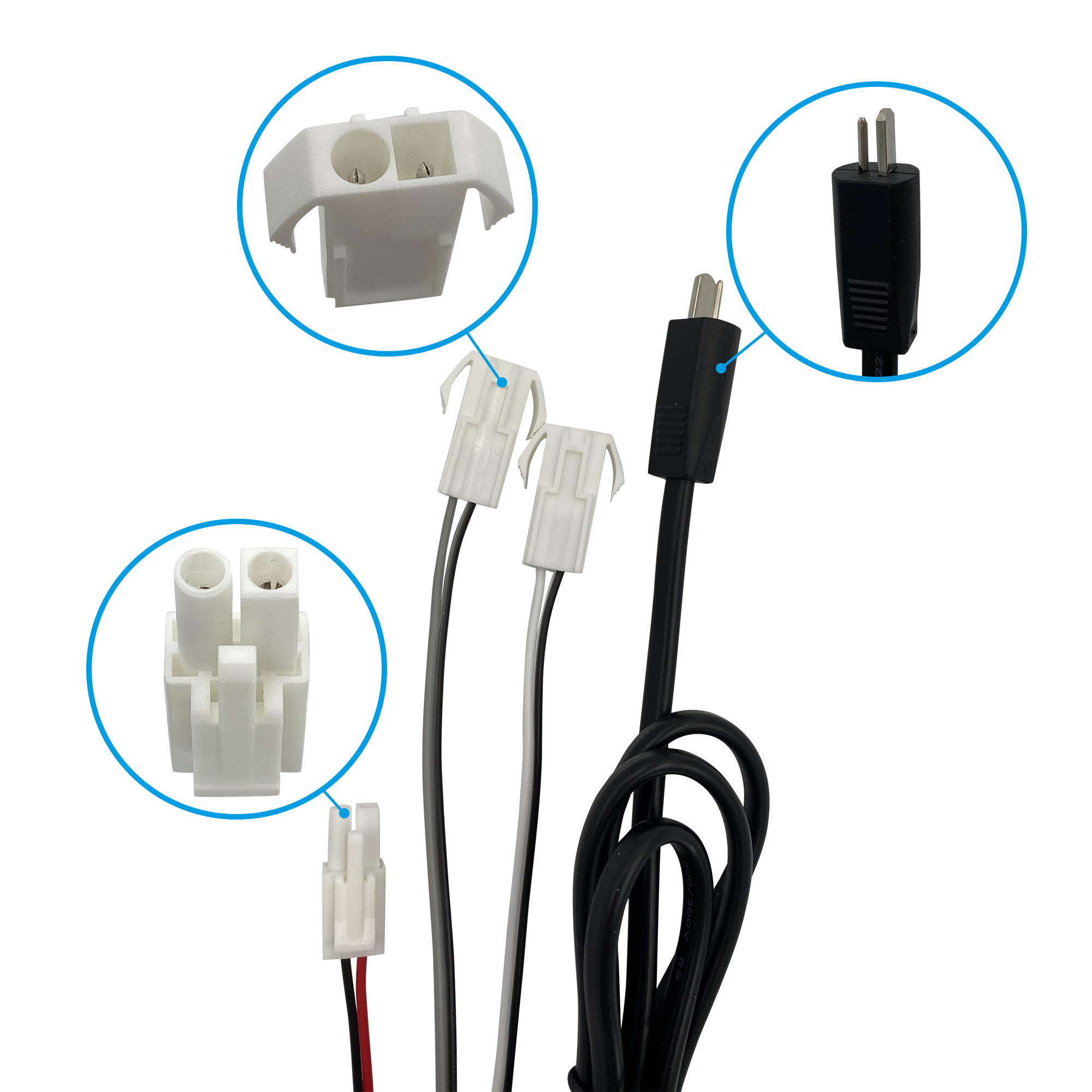 Emomo Multi Function Heat and Massage Junction Box NHX032C4HL for Power Recliner