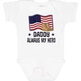 thumbnail image 3 of Inktastic Military Daddy Always My Hero Boys or Girls Baby Bodysuit, 3 of 5