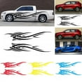 thumbnail image 1 of EIMELI Universal Auto Car Vehicle Body 2 Side Flame Stripes Decals Stickers Decoration, 1 of 6