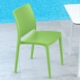 thumbnail image 5 of 32" Green Outdoor Patio Solid Dining Chair, 5 of 8