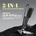 thumbnail image 3 of Cepillo alisador de pelo BEAUXMILE Fast Heating negro, 3 of 7