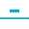 thumbnail image 1 of Teal Solid Scalloped Border Trim - Pack of 6, 1 of 1