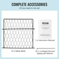 thumbnail image 2 of VEVOR 4 pack Plant Protector from Animals, 13.4'' x 13.4'' Chicken Wire Plant Protector, Plant Cages for Outdoor Plants, Flowers & Vegetables, Keeps Bunny Chicken Squirrels Out, 16pcs Metal Mesh, 2 of 9