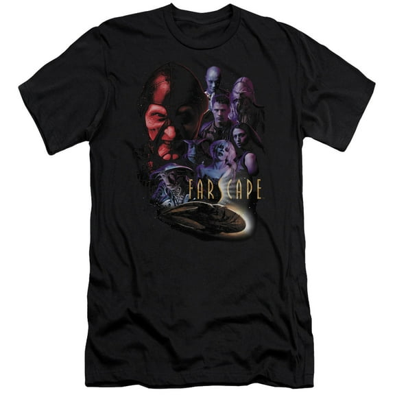 Farscape Criminally Epic S/S Adult 30/1 T-Shirt Black