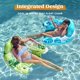 thumbnail image 3 of Flotadores inflables para piscina Sloosh para adultos, paquete de 2 con portavasos, 3 of 7
