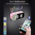 thumbnail image 2 of Digital Alarm Clock with Bluetooth Speaker for Bedroom or Office Use, 2 of 4