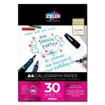 Zieler® A4 Calligraphy Pad, 100gsm, 30 Sheets