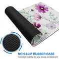 thumbnail image 6 of Stylish Mini Floral Flower Mouse Pad - Non-Slip Rubber Base, Smooth Surface, Exceptional Tracking Accuracy, Ideal for Gaming, Office & Home, Large 31.5x11.8 Inch - Elevate Your Work or Game Space, 6 of 7