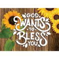 thumbnail image 1 of Taladro Diamante Pintura (DB1225) 5D DIY Girasol Redondo Arte Home Mural Decor (L2515) 40x50cm FLhrweasw Nuevo, 1 of 1