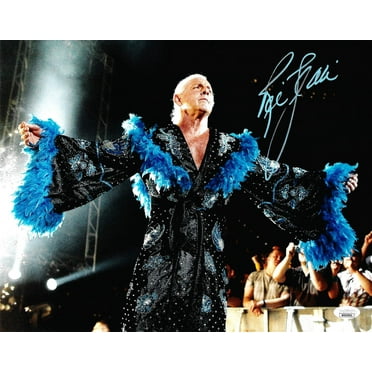 Ric Flair Autographed 11x14 Photo JSA Stock #203579