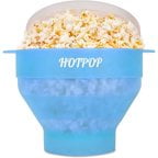 Hotpop Microwave Popcorn Popper - Transparent Mint