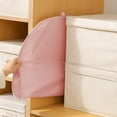 thumbnail image 4 of Bolsa de almacenamiento de ropa comprimida para el hogar | Organizador colgante con funda antipolvo | Protector de ropa de poliéster de gran capacidad (90 x 58 cm) | Ahorra espacio y no se arruga en, 4 of 6