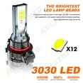 thumbnail image 4 of For GMC Acadia 2007-2012 2x 6000K NEW White 5202 LED Bulbs Fog Lights, 4 of 10