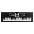 thumbnail image 1 of Teclado electrónico infantil de 61 teclas con micrófono - Piano digital portátil en color negro MQ-6185 - Ideal para principiantes - Incluye cable USB

(Nota: Este título en español de México tiene, 1 of 6