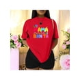 thumbnail image 1 of Camiseta La Mamá Más Bonita Día De Las Madres, regalo del Día de la Madre de la hija, camiseta para mamá Color Rojo Talla Grande Marca Emil SaEs, 1 of 4