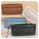 thumbnail image 1 of Organizador de papelería con cremallera para guardar lápices, bolsa de malla para lápices, diseño plegable portátil, para escritorio de oficina, almacenamiento de alta capacidad, material de, 1 of 5