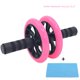 thumbnail image 1 of Rueda de rodillo Ab de color de 16,5 cm/6,5 pulgadas, rueda Abdominal multifunción sin ruido para brazo, cintura, pierna, ejercicio, equipo de Fitnes con estera Fivean unisex, 1 of 2
