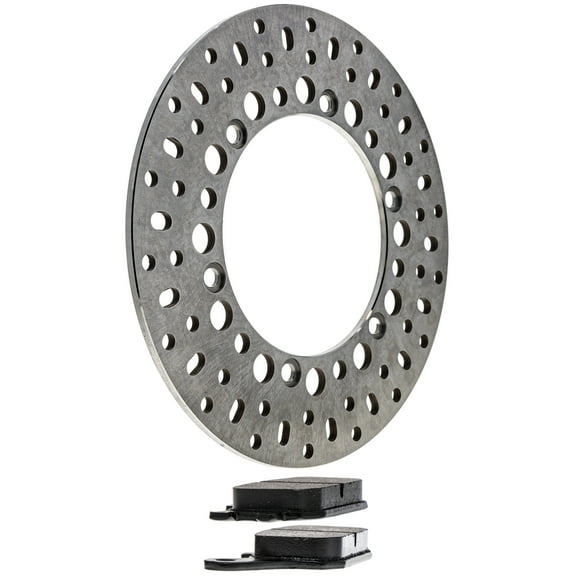 Niche Rear Right Brake Rotor Pad Kit for Honda 06435-MEJ-026 Motorcycle MK1006904