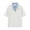 White, variant on Harajuku Baggy Sweatshirts for Men Boys Youth Teen Oversized Y2K Half Sleeve Hippie Clothes Fake 2 Piece Tops