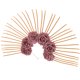thumbnail image 2 of Diadema de flores rosas, corona de Halo, diadema de corona de Halo de Halloween, tocado para sesión de fotos de fiesta, 2 of 7