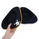 thumbnail image 5 of Sombrero pirata con estampado de calavera, sombrero de capitán pirata caribeño para niños, accesorios de disfraz de pirata, decoraciones piratas, disfraces de cosplay, fiesta temática, decoración, 5 of 5