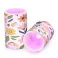 thumbnail image 7 of Yayeee Flameless Candles with Remote Flickering Battery Operated Multi Color Changing, Retro Yellow Floral, 7 of 7