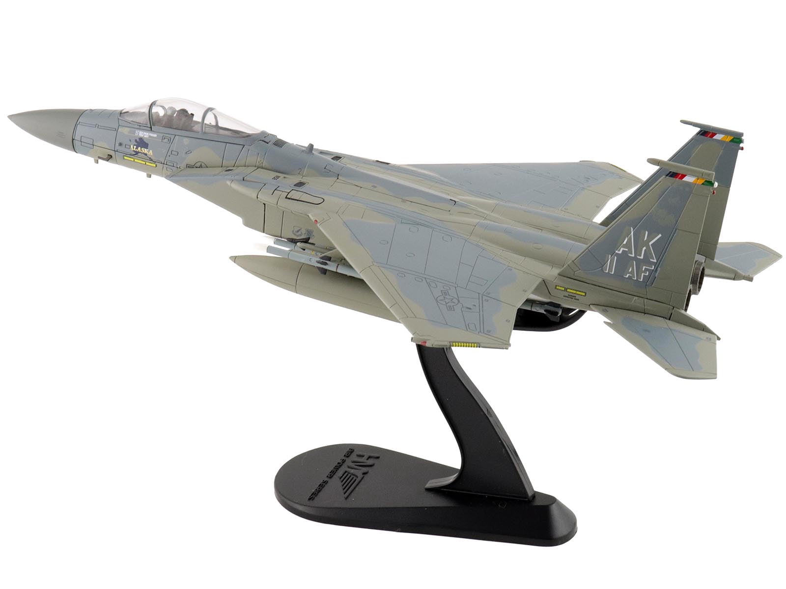 McDonnell Douglas F-15C Eagle Fighter Aircraft "Elmendorf Air Force Base Alaska" US Air Force 1/72 Diecast Model by Hobby Master