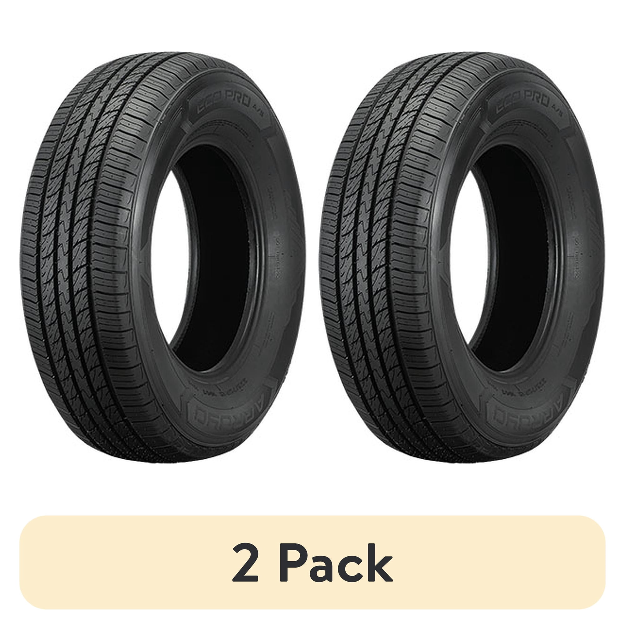 (2 pack) Arroyo Eco Pro A/S All Season 215/60R16 95V Passenger Tire