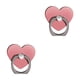 thumbnail image 1 of Methold Soporte de anillo de teléfono de corazón Soporte de anillo Rotación de 360 grados Agarre de teléfono reutilizable Soporte de agarre Oro rosa 2Conjunto, 1 of 6