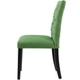 thumbnail image 2 of Modern Contemporary Urban Design Dining Kitchen Room Side Chair, Set of Four, Fabric, Green, 2 of 4