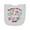 AC-Heather Grey, variant on Inktastic My Mom is the Best Dentist Ever Newborn Bib