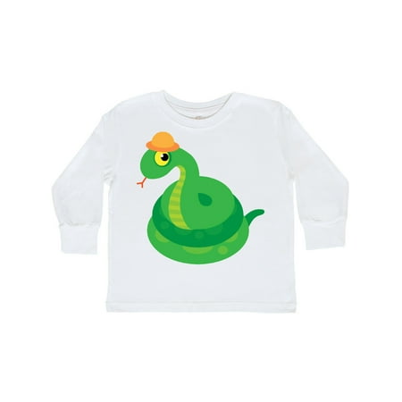 

Inktastic Cute Snake Gift Toddler Boy or Toddler Girl Long Sleeve T-Shirt